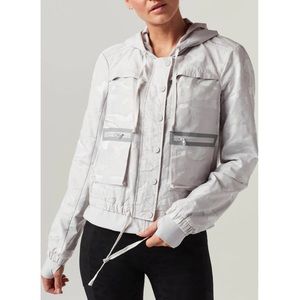 Blanc Noir Skyfall Aviator Hooded Jacket